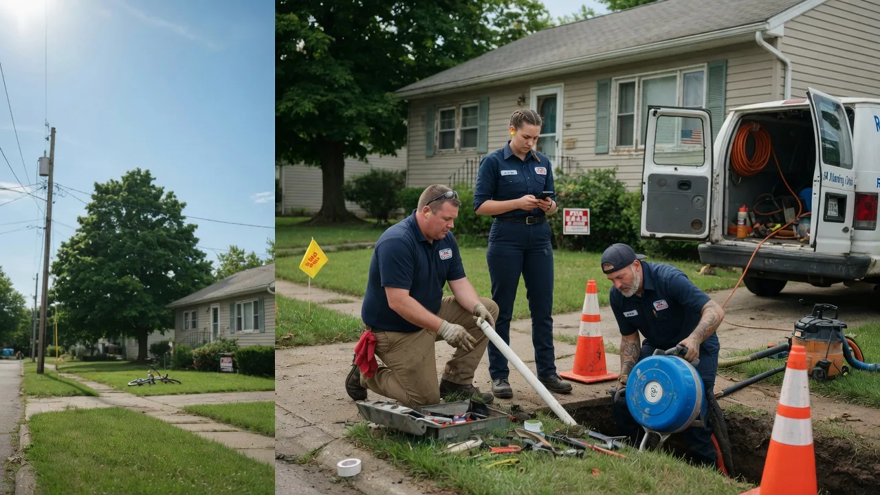 Sewer Line Repair in Roseville, IL near me